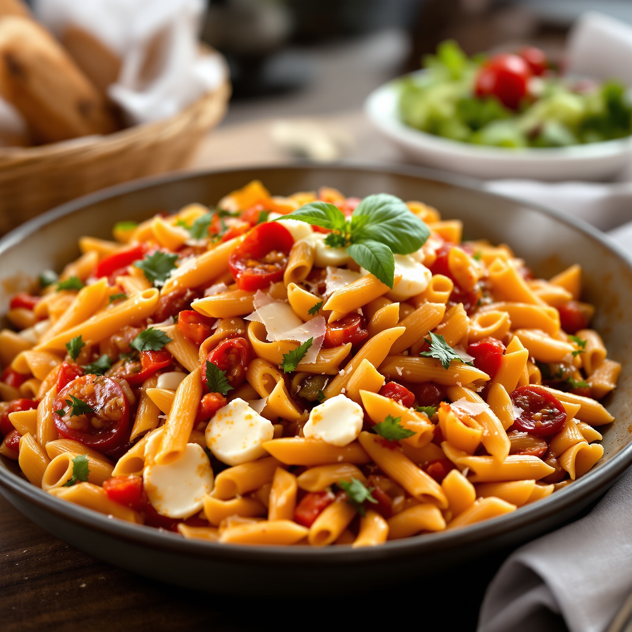 Family Pasta Meal