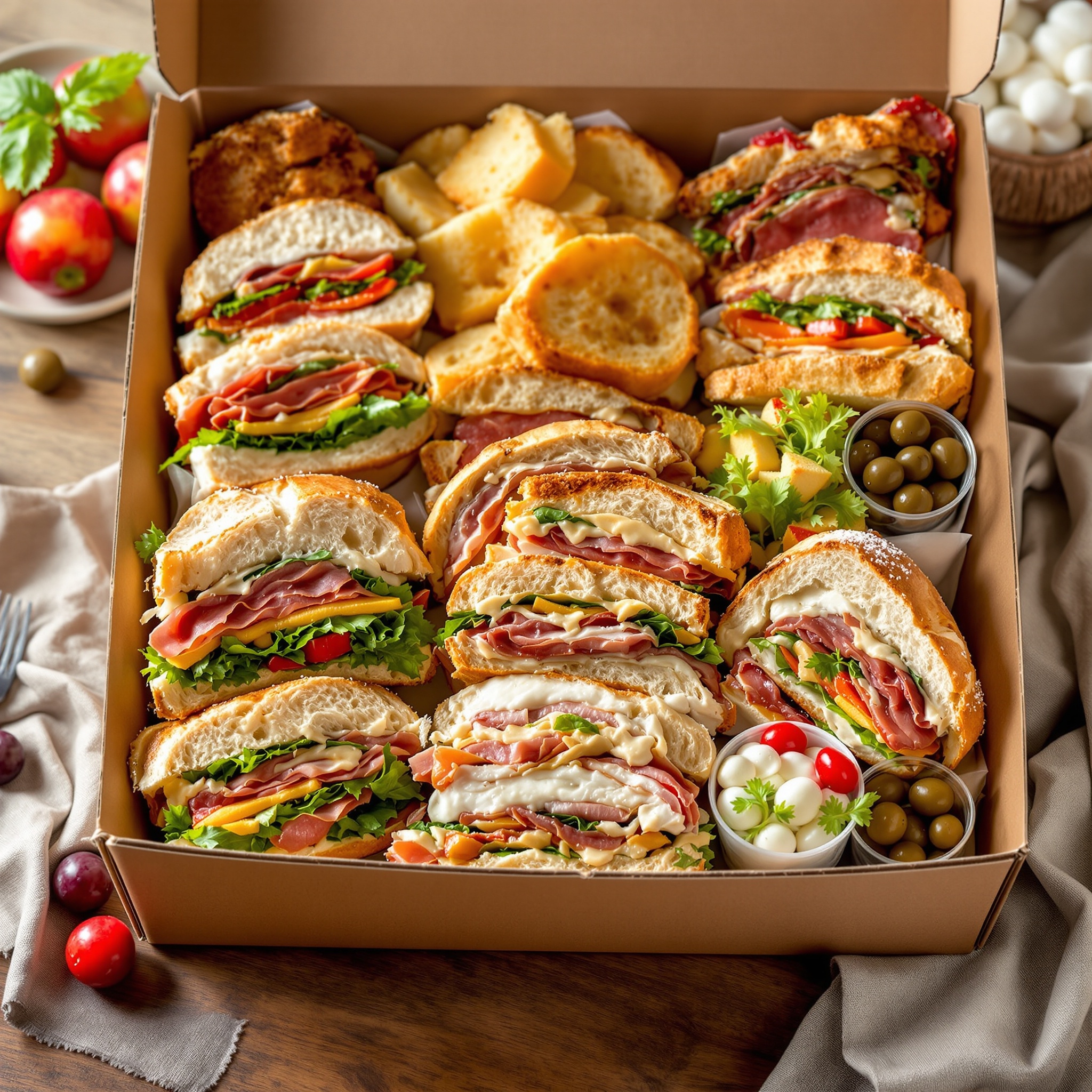Premium Sandwich Lunch Box
