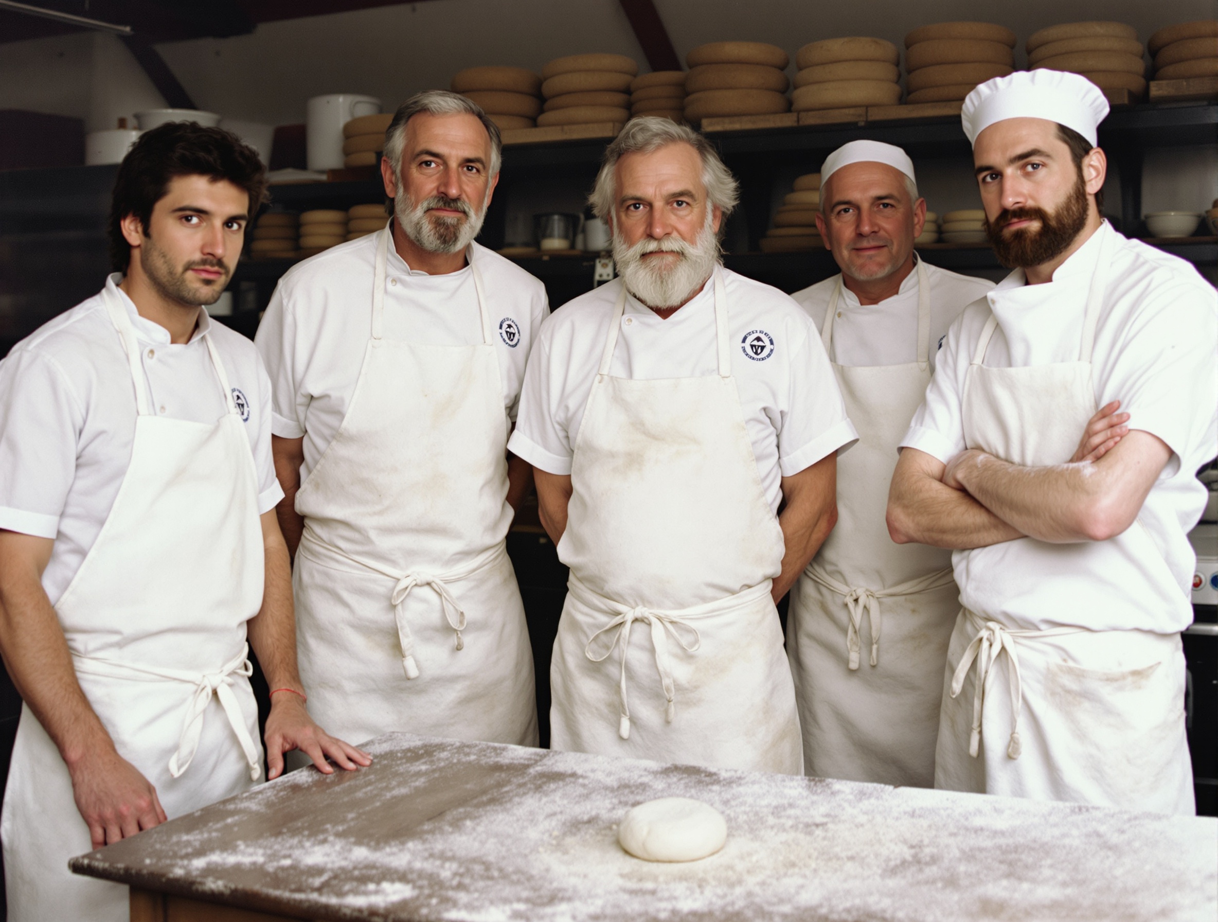 4:3 — young Mike Paine in European bakery